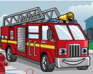 Fire trucks differences baba HTML5 játék