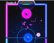 Glow hockey HD játékok ingyen