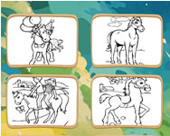 baba - Horse coloring book 2