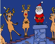 Online Santa's deer Baba jtk ingyen