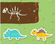 Dino fossil baba ingyen játék