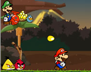 Mario vs Angry Birds játék