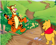 Pooh and Tigers Hunny Jump baba játékok